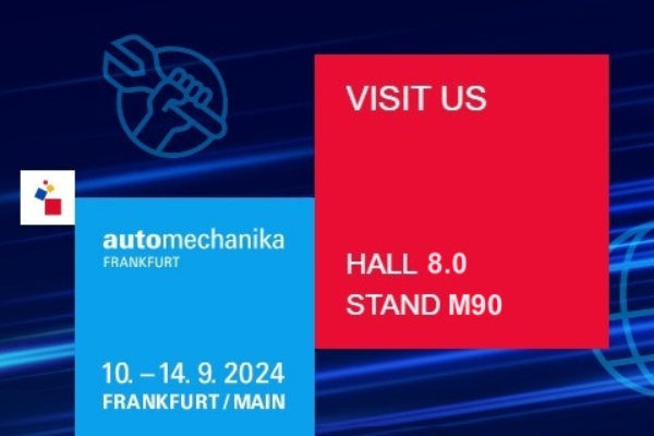 Apmeklējiet mūs Automechanika Frankfurt 2024